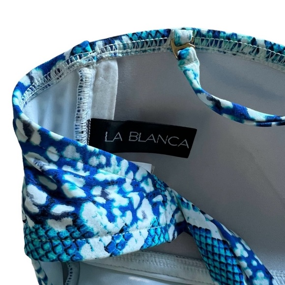 La Blanca One Piece Swimsuit Size 6 - Picture 8 of 11